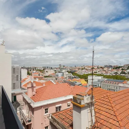 Lägenhet Feels Like Principe Real Lovely Flat With View Lisboa